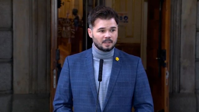 Rufián avisa de que no habrá jueces para parar a los presos