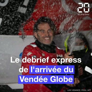 Le debrief de l'arrivée du Vendée Globe