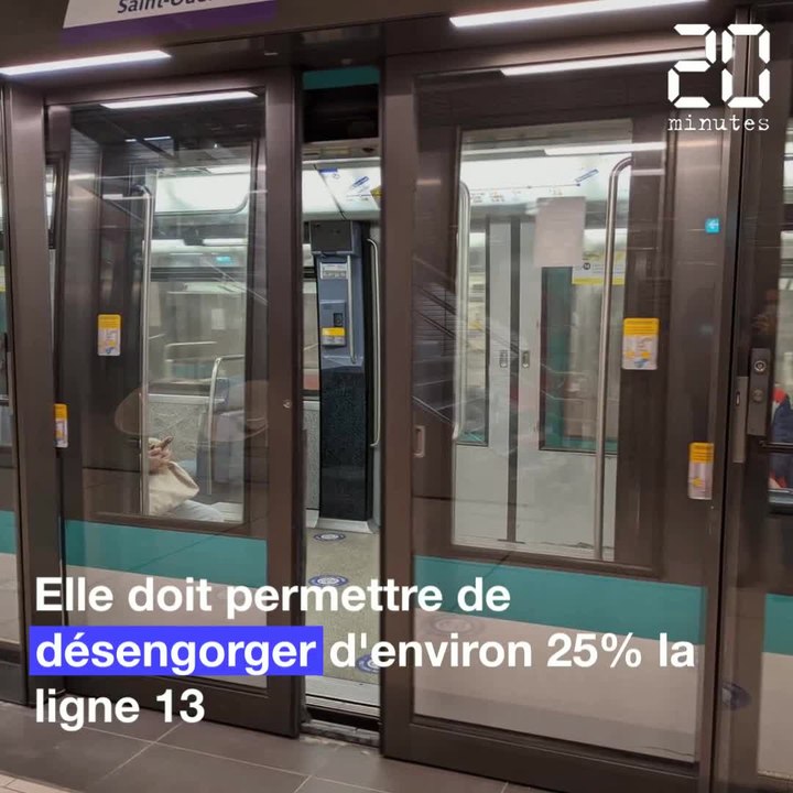 Inauguration de la station Porte de Clichy