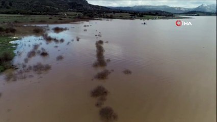Ayvacık’ta baraj sularına kapılanların arama çalışmaları devam ediyor