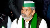 Farmers' leader Rakesh Tikait announces to sit in protest