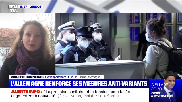 Covid-19: l'Allemagne renforce ses mesures pour éviter la propagation des variants