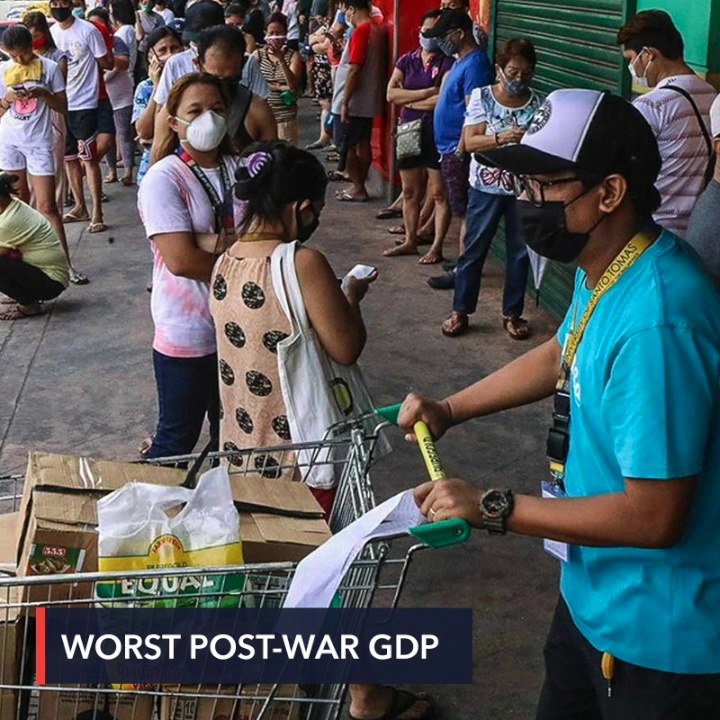 Worst post-war GDP: Pandemic shrinks Philippine economy by 9.5% in 2020
