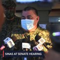 After criticism from senators, Sinas shows up at Senate probe into killings