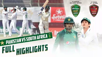 Pakistan VS South Africa | 1st Test | Day 3 | Full Highlights