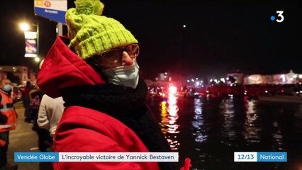 Vendée Globe : vainqueur de la 9e édition, Yannick Bestaven vit "un rêve d'enfant"