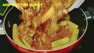 Mutton Drumstick Recipe || Drumstick Mutton Curry Andhra Style || Sahjan Mutton Recipe