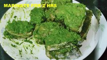 Mint Fish Fry Recipe|| Green Masala Fish Fry || Pudina Fish Fry Recipe