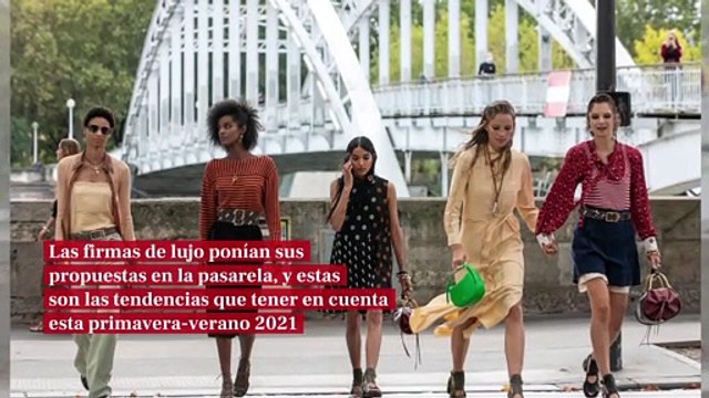 Tendencias de primavera que nos han adelantado las pasarelas