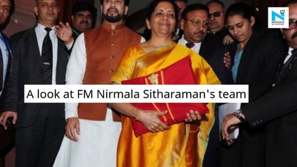 Budget 2021: A look at FM Nirmala Sitharaman's team