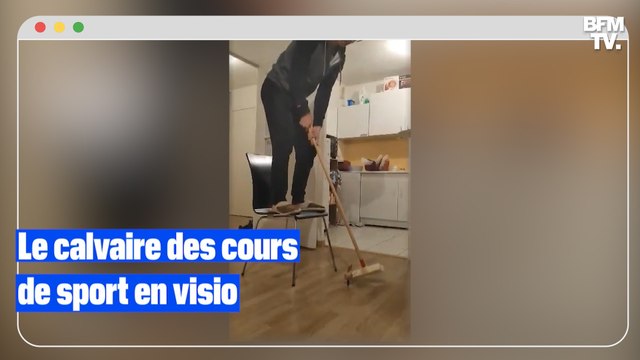Comment étudiants et profs surmontent le calvaire des cours de sport en visio