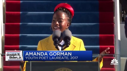 Download Video: Poet Laureate Amanda Gorman recites poem at Joe Biden's US presidential inauguration ceremony