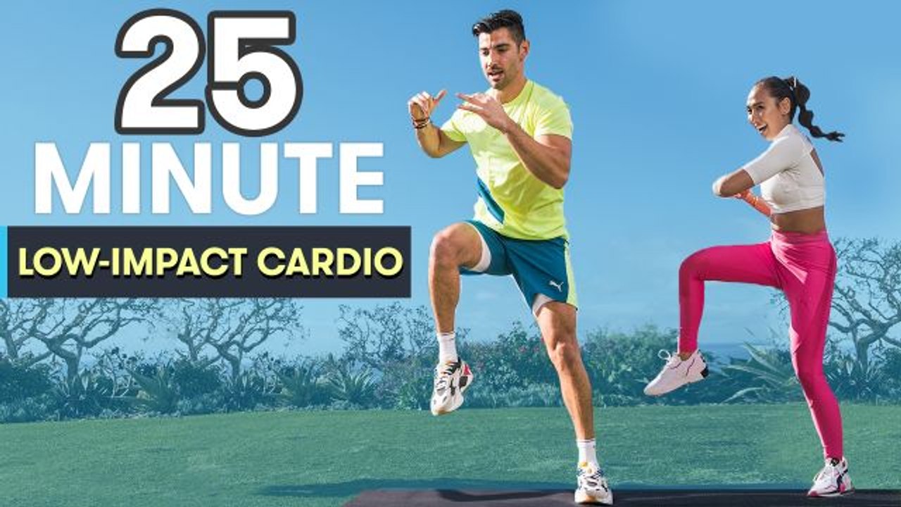 25Minute Cardio Workout LowImpact, HighIntensity with No Equipment
