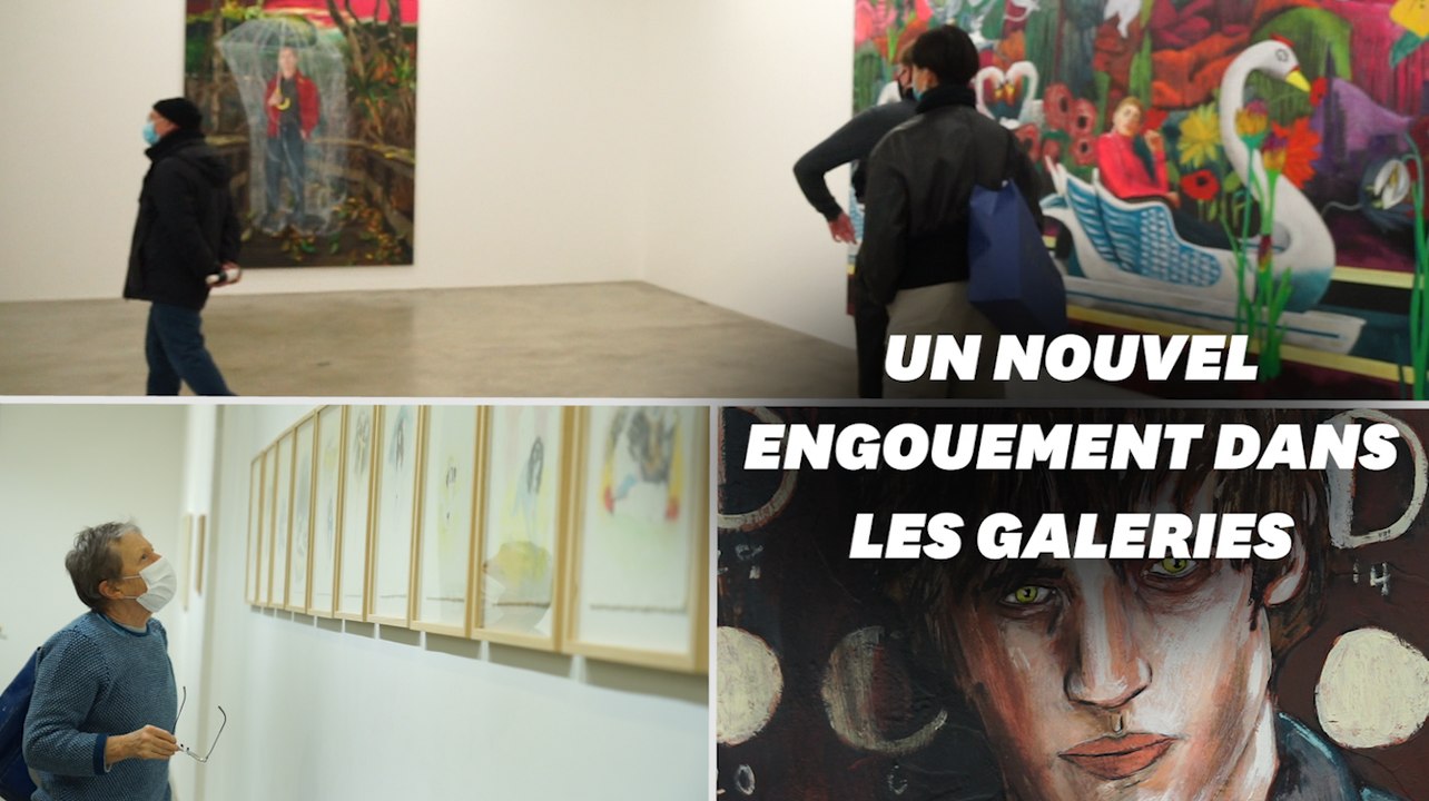 Les galeries d'art, refuge des férus de culture pendant la pandémie de Covid-19