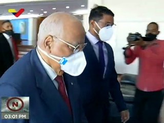 Viceprimer ministro de la República de Cuba Ricardo Cabrisas arriba a Venezuela en visita oficial