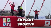 Vendée Globe: ce champion handisport termine la course déguisé en capitaine Crochet