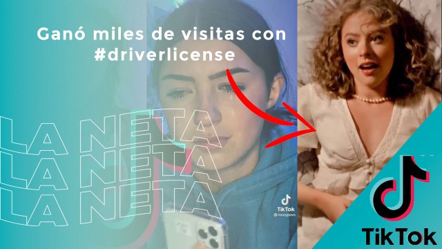 Mira como ella logró miles de visitas con #driverslicense