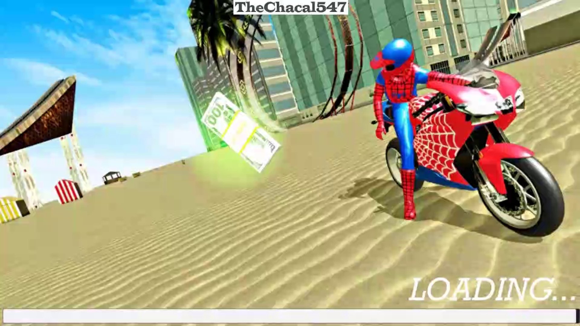 Jogo de Motos para Crianças - Homem Aranha - Vídeo para Criançinha 