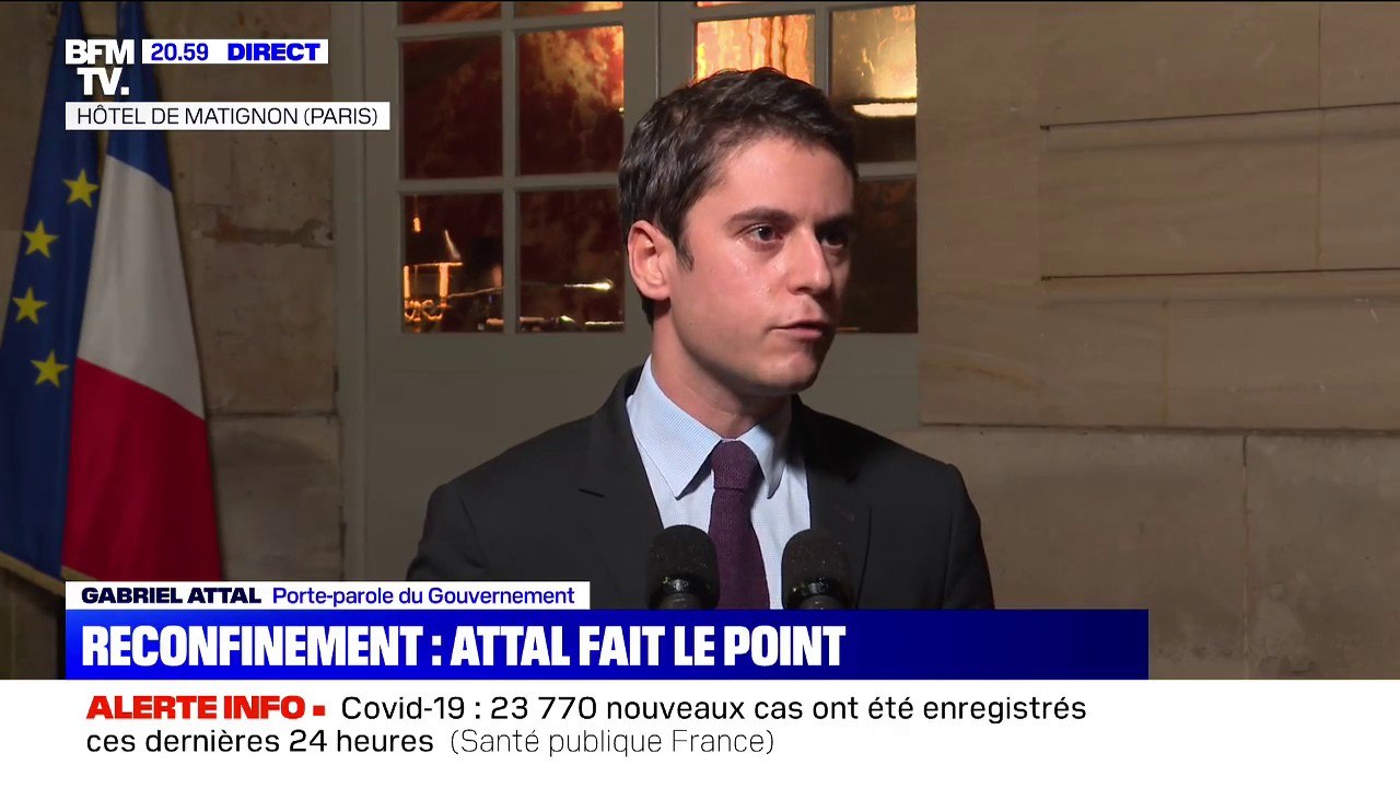 Selon Gabriel Attal, il y a un "consensus" politique sur la "nécessité de prendre des mesures supplémentaires"