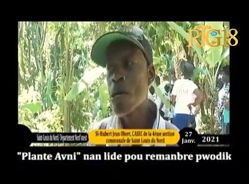 Premyè Dam Repiblik la Martine Moïse lanse ofisyèlman yon kanpay ki pote non Plante Avni