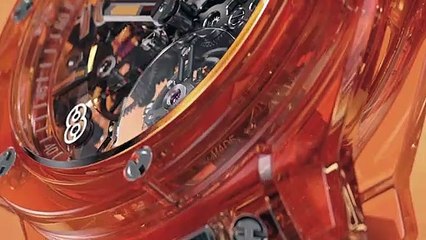 Hublot Big Bang Tourbillion Automatic Orange Sapphire