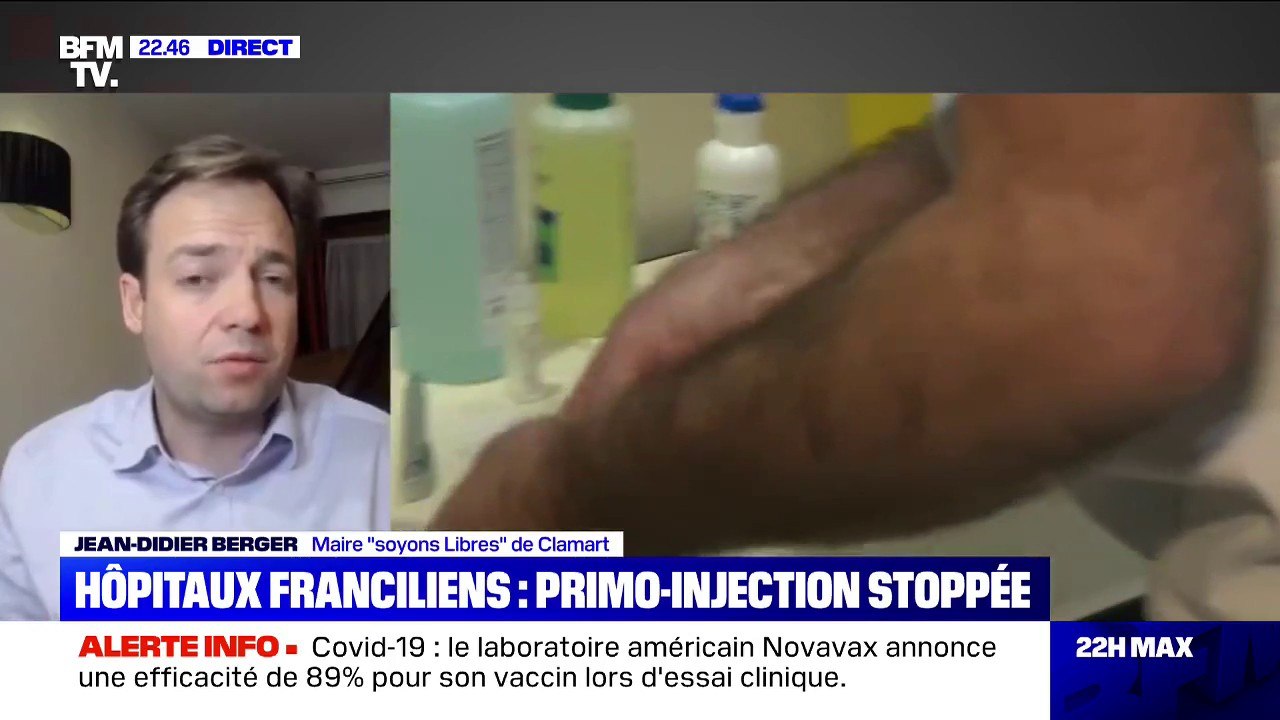 Clamart: le maire Jean-Didier Berger (@JD_Berger), pointe un "net ralentissement voire un arrêt des nouvelles vaccinations"