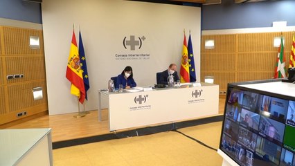 Darias preside su primera Interterritorial de Salud acompañada de Iceta