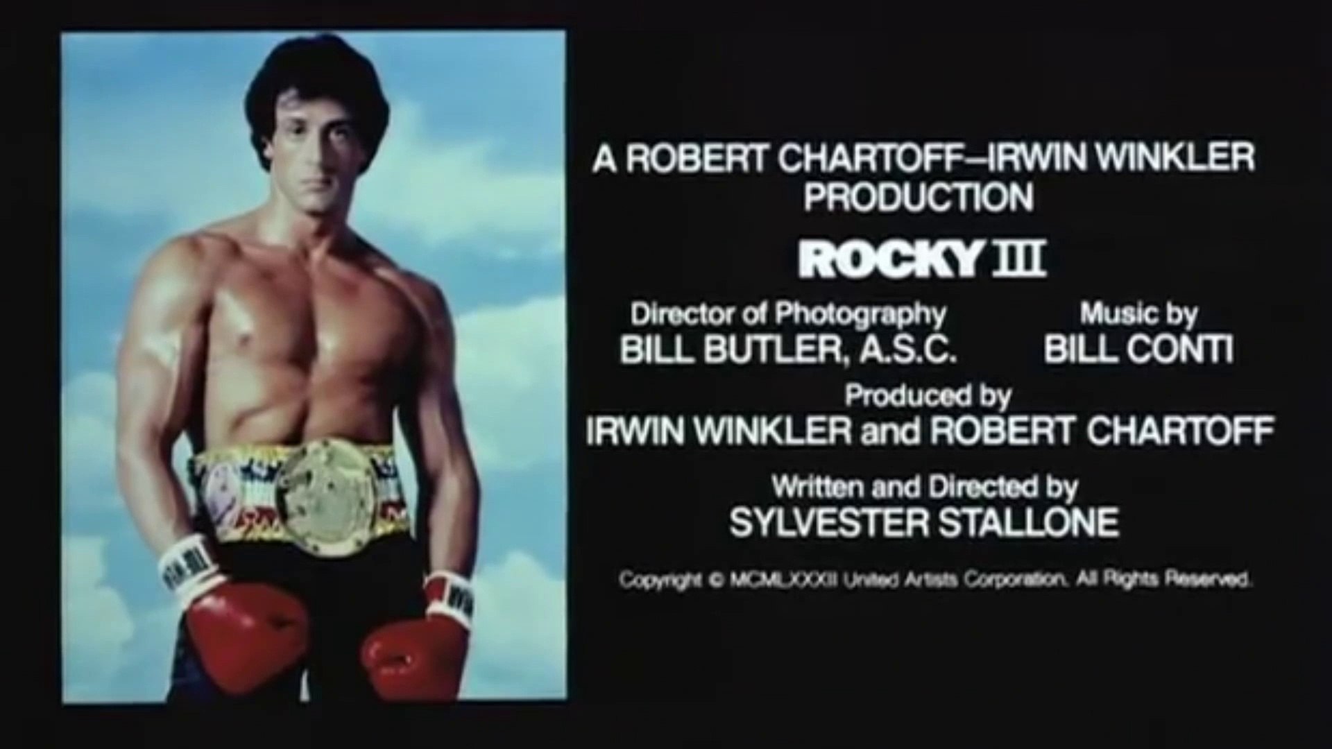 ROCKY III 1982 Trailer VO HQ