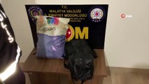 Narkotik ekipleri Malatya'da uyuşturucuya geçit vermiyor: 7 kilo 500 gram esrar ele geçirildi