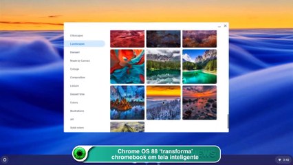 Chrome OS 88 ‘transforma’ chromebook em tela inteligente