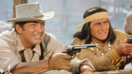 Texas Across The River Movie (1966) - Dean Martin, Alain Delon, Rosemary Forsyth