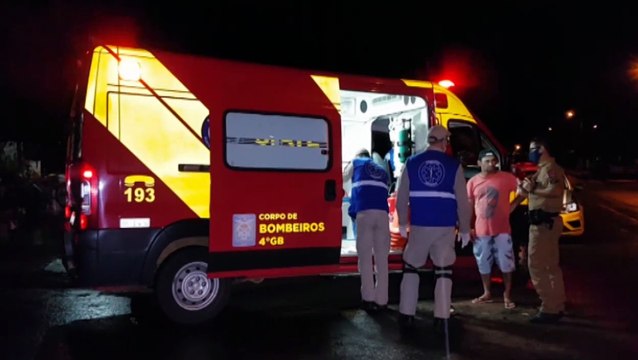 Mulher fica ferida ao bater a cabeça durante discussão familiar no Bairro Interlagos