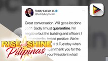 DFA Sec. Teddy Locsin Jr. naka-quarantine