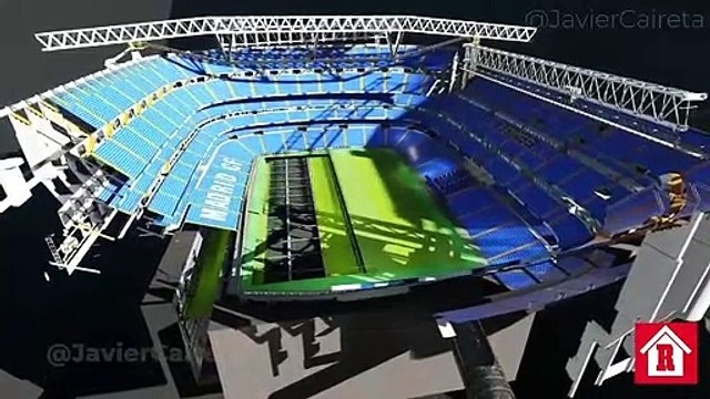 Santiago Bernabéu: Así será la espectacular cancha retráctil de la casa del Real Madrid
