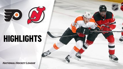 Flyers @ Devils 01/28/2021 | NHL Highlights
