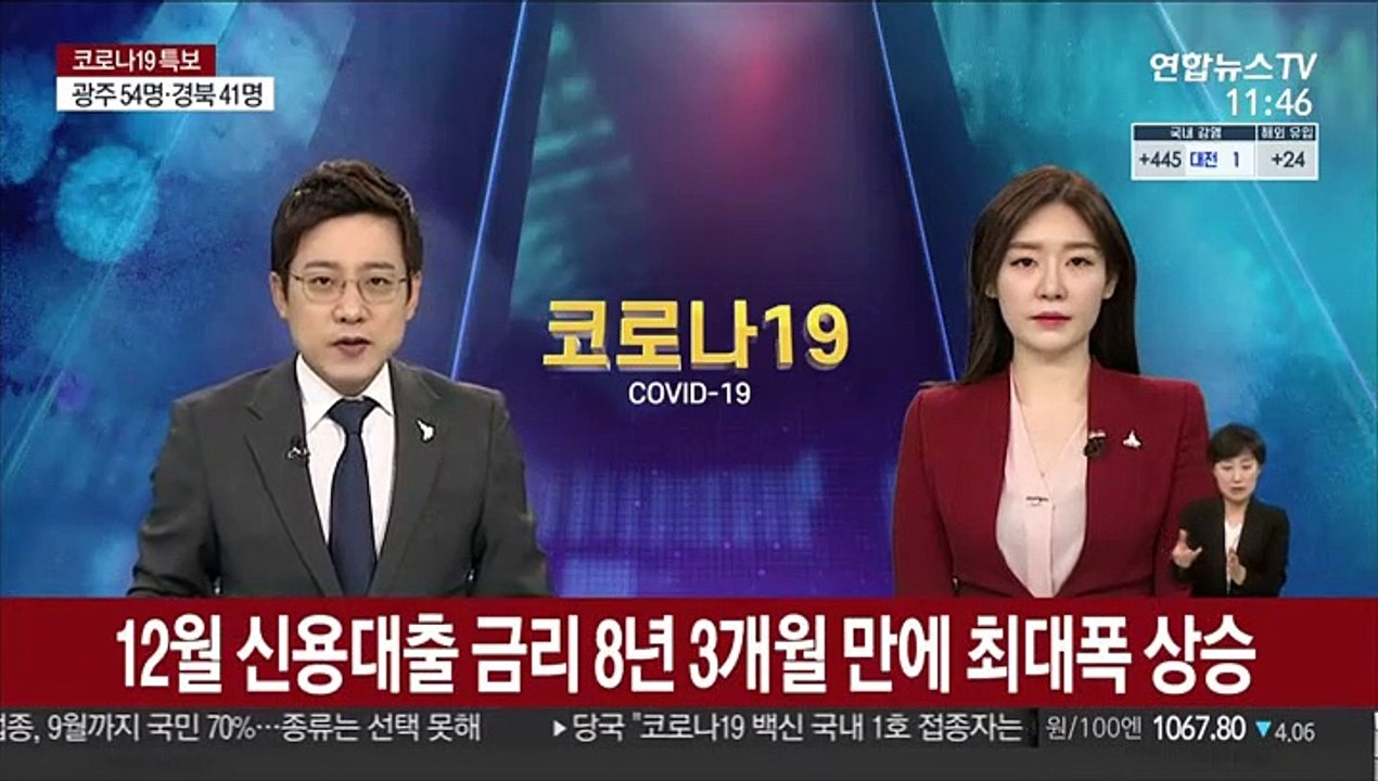 12월 신용대출 금리 8년 3개월만에 최대폭 상승