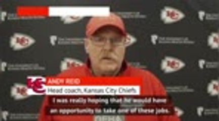 Reid disappointed Bieniemy missed out on head coach role