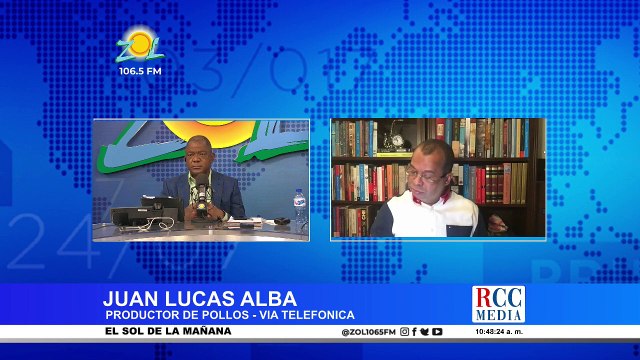 Juan Lucas Alba, productor de Pollos explica la situación sobre el precio de los Pollos