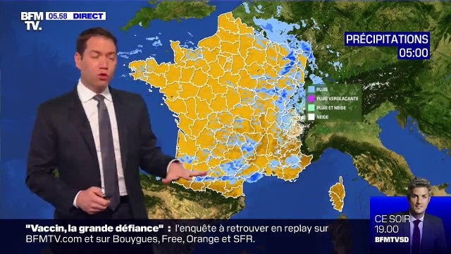 Le temps continue d'être maussade, aujourd'hui, avec des averses sur la majeure partie de l'Hexagone