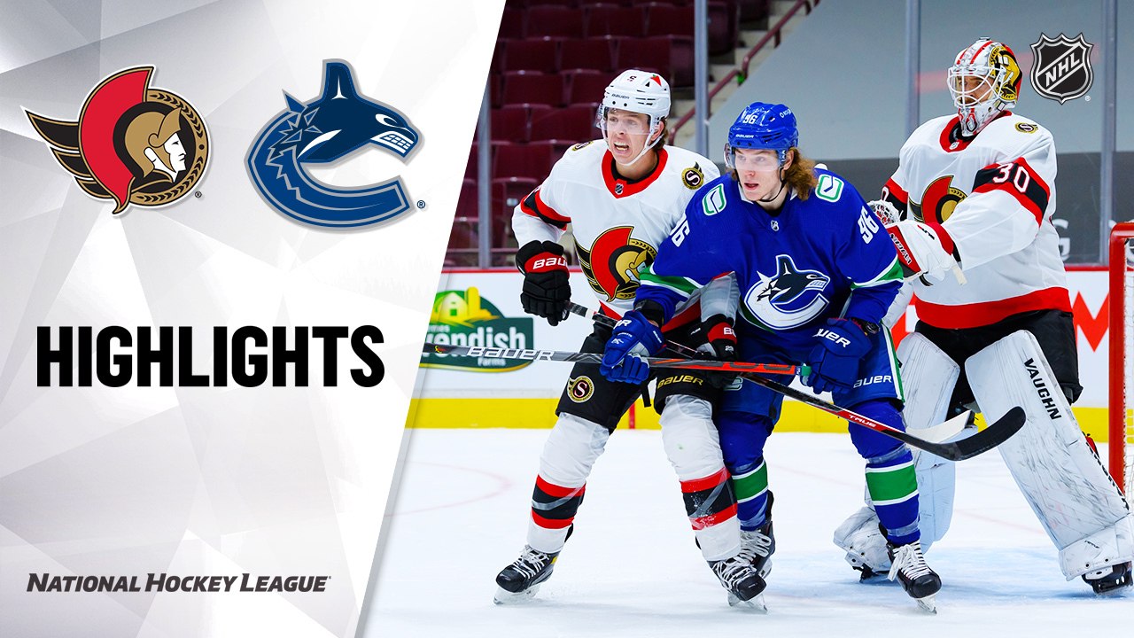 Senators @ Canucks 01/28/21 | NHL Highlights