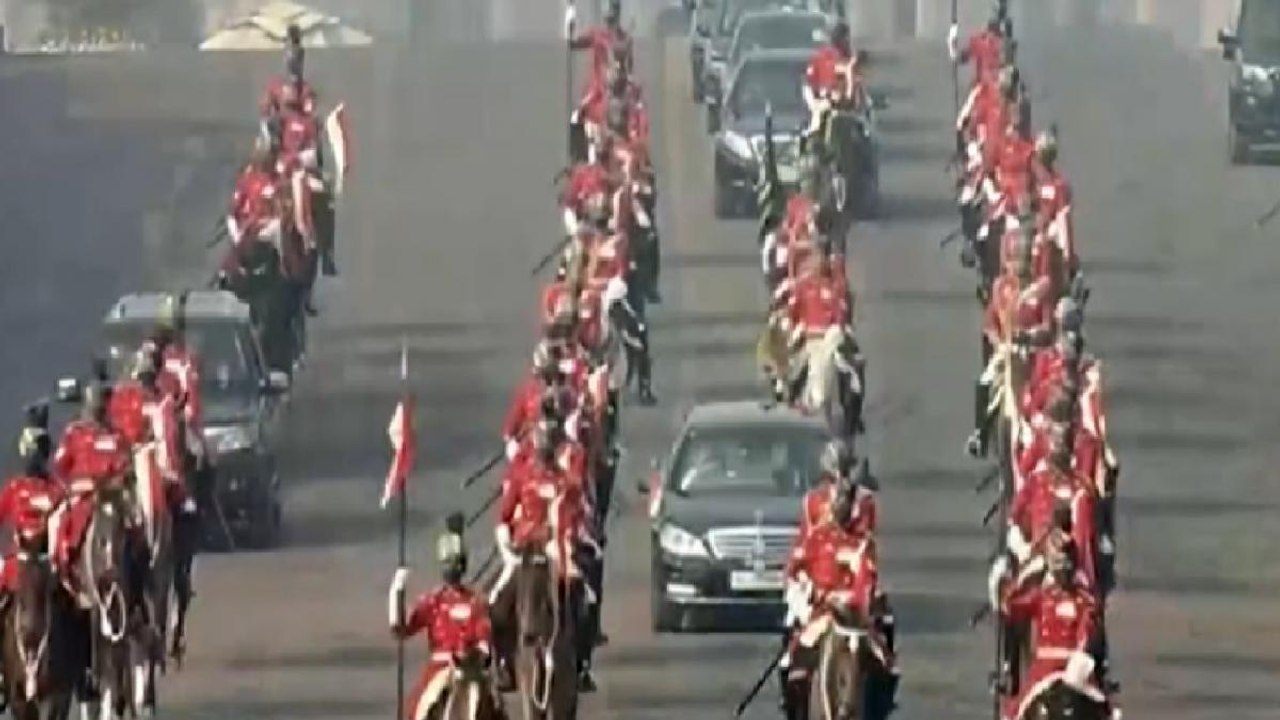 Budget Session: President Kovind leaves for Parliament