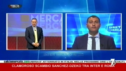 SCAMBIO DZEKO-SANCHEZ: TRATTATIVA A BUON PUNTO, GIOCATORI D'ACCORDO, È DA RISOLVERE IL NODO FISCALE.