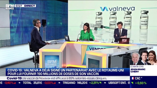 Francks Grimaud (Valneva): Valneva lance la production de son vaccin anti-Covid-19 - 29/01