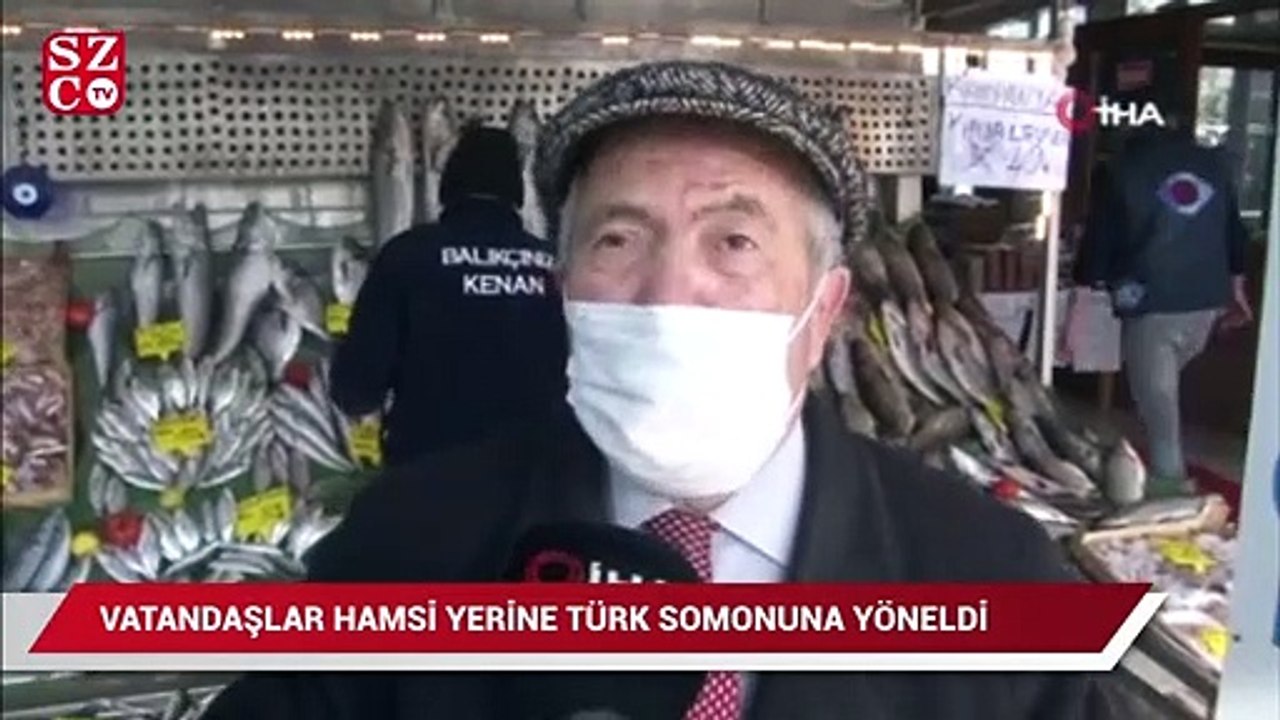 Vatandaşlar hamsi yerine Karadeniz somonuna yöneldi