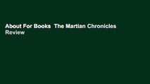 About For Books  The Martian Chronicles  Review