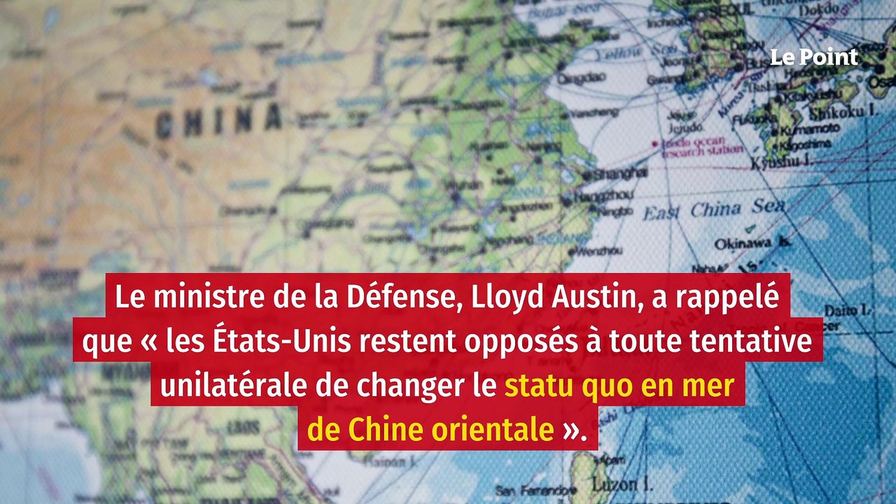 Mer de Chine : premiers avertissements de l'administration Biden à Pékin