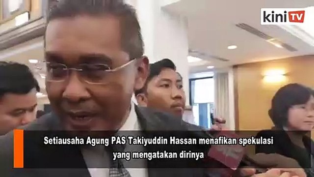'Tak timbul langsung!' - Takiyuddin nafi bakal ganti MB Kedah
