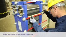 Alfa Laval Gasketed plate heat exchangers - Opening procedure
