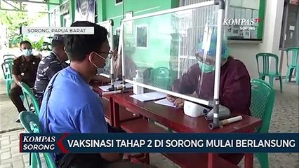 Vaksinasi Tahap 2 Di Sorong Mulai Berlansung