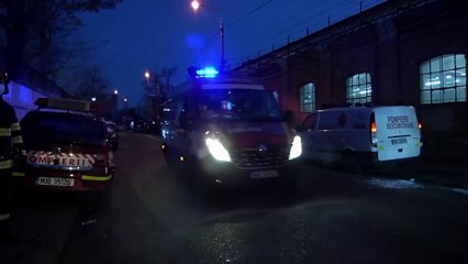 Bukarestben kigyulladt egy koronavírusos betegeket kezelő kórház